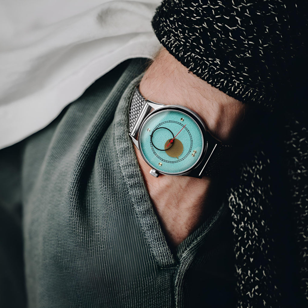 Copernic Héritage « Ciel » — Cadran Bleu Clair · 40 mm