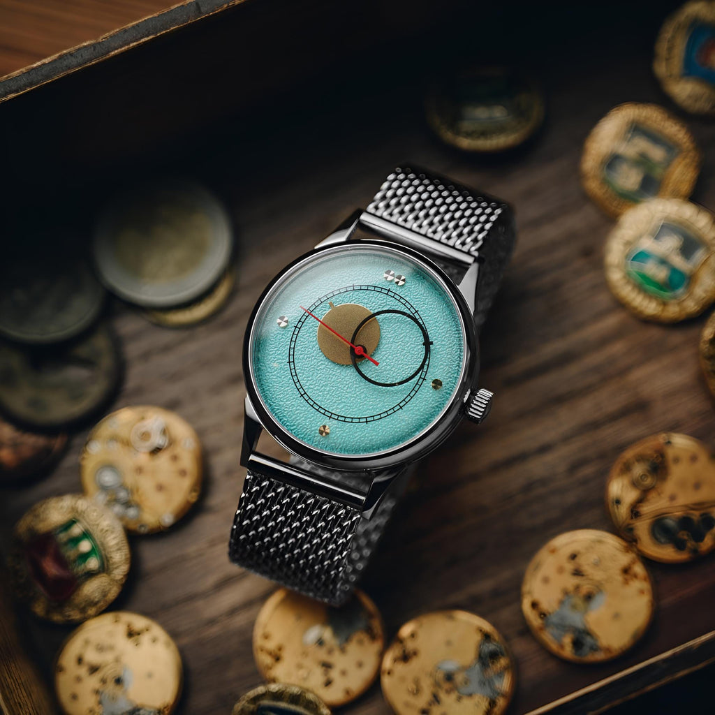 Copernic Héritage « Ciel » — Cadran Bleu Clair · 40 mm