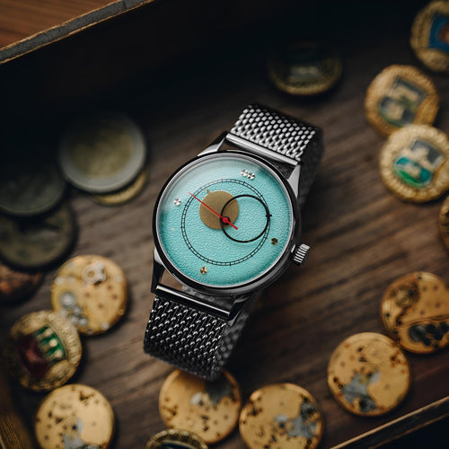 Copernic Héritage « Ciel » — Cadran Bleu Clair · 40 mm