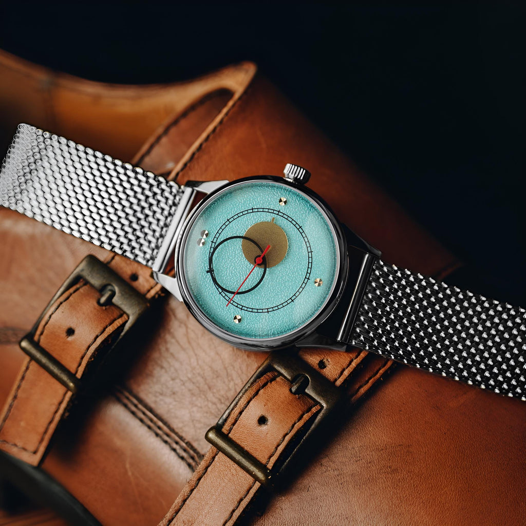 Copernic Héritage « Ciel » — Cadran Bleu Clair · 40 mm
